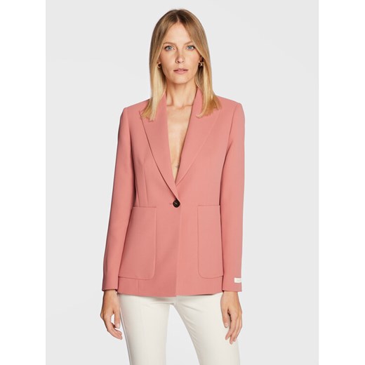Ted Baker Marynarka 261664 Różowy Slim Fit ze sklepu MODIVO w kategorii Marynarki damskie - zdjęcie 182765072