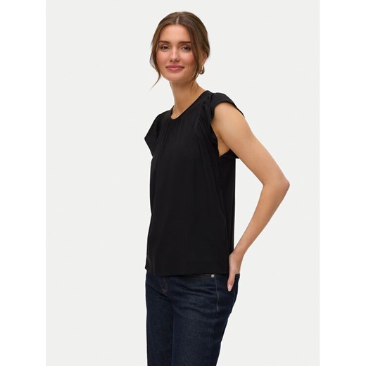 Vero Moda Bluzka Bella 10325248 Czarny Standard Fit ze sklepu MODIVO w kategorii Bluzki damskie - zdjęcie 182765093