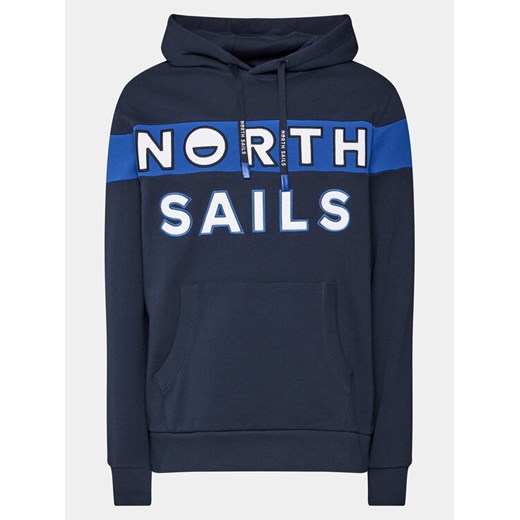 North Sails Bluza 691250 Granatowy Regular Fit ze sklepu MODIVO w kategorii Bluzy męskie - zdjęcie 182765111