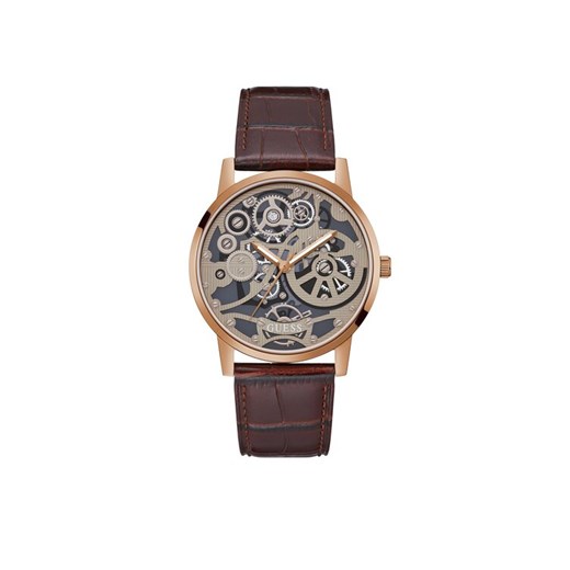 Guess Zegarek GW0570G2 Brązowy ze sklepu MODIVO w kategorii Zegarki - zdjęcie 182765181
