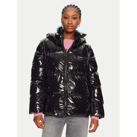 PINKO Kurtka zimowa Indice 103827 A11K Czarny Regular Fit ze sklepu MODIVO w kategorii Kurtki damskie - zdjęcie 182765191