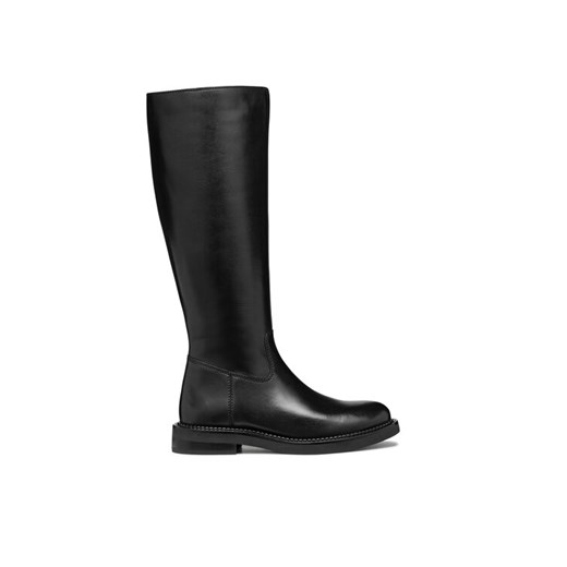 Geox Oficerki D Serilda D46WYA 00043 C9999 Czarny ze sklepu MODIVO w kategorii Kozaki damskie - zdjęcie 182765221
