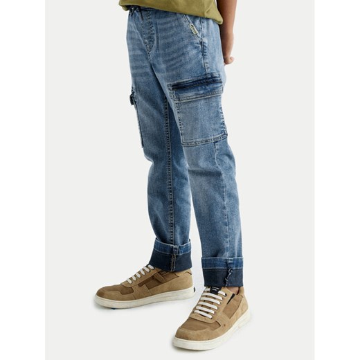 Mayoral Jeansy 7534 Niebieski Regular Fit ze sklepu MODIVO w kategorii Spodnie chłopięce - zdjęcie 182765292