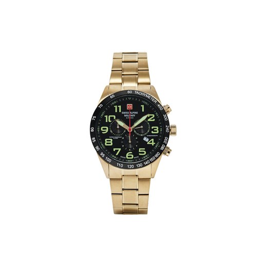 Swiss Alpine Military Zegarek 7047.9117 Złoty ze sklepu MODIVO w kategorii Zegarki - zdjęcie 182765312