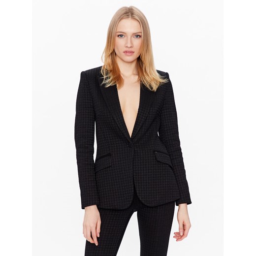 KARL LAGERFELD Marynarka 226W1400 Czarny Regular Fit ze sklepu MODIVO w kategorii Marynarki damskie - zdjęcie 182765413