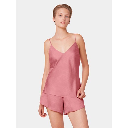 Triumph Piżama Silky Sensuality 10218279 Różowy Relaxed Fit ze sklepu MODIVO w kategorii Piżamy damskie - zdjęcie 182765441