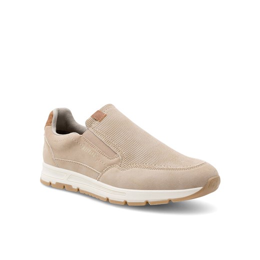 Mustang Sneakersy 4195-401 Beżowy ze sklepu MODIVO w kategorii Półbuty męskie - zdjęcie 182765443