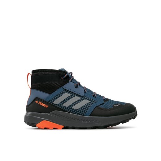 adidas Trekkingi Terrex Trailmaker Mid RAIN.RDY Hiking Shoes IF5707 Niebieski ze sklepu MODIVO w kategorii Buty trekkingowe dziecięce - zdjęcie 182765480