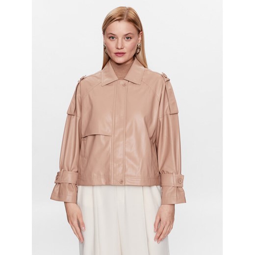 DKNY Kurtka bomber P3ACTR28 Beżowy ze sklepu MODIVO w kategorii Kurtki damskie - zdjęcie 182765484