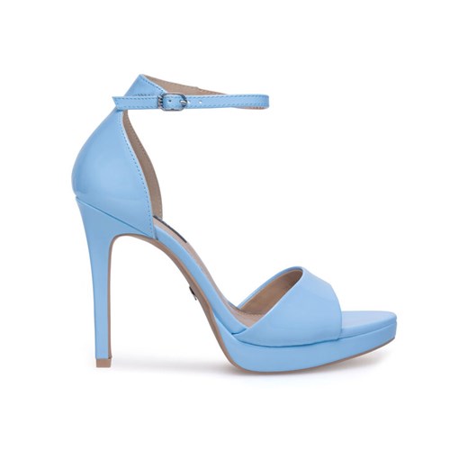 Nine West Sandały WFA2733-2 Niebieski ze sklepu MODIVO w kategorii Sandały damskie - zdjęcie 182765530