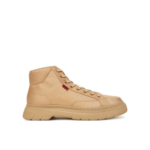 HUGO Sneakersy Urian 50541834 Beżowy ze sklepu MODIVO w kategorii Buty sportowe męskie - zdjęcie 182765613