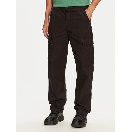 Levi's® Spodnie materiałowe A7364-0000 Czarny Straight Fit ze sklepu MODIVO w kategorii Spodnie męskie - zdjęcie 182765642