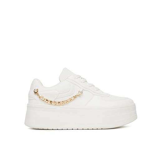 DeeZee Sneakersy AM1123B Biały ze sklepu MODIVO w kategorii Buty sportowe damskie - zdjęcie 182765694