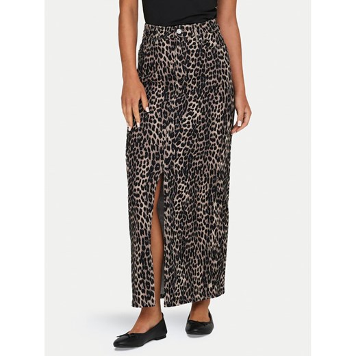ONLY Spódnica maxi 15343258 Czarny Regular Fit ze sklepu MODIVO w kategorii Spódnice - zdjęcie 182765731