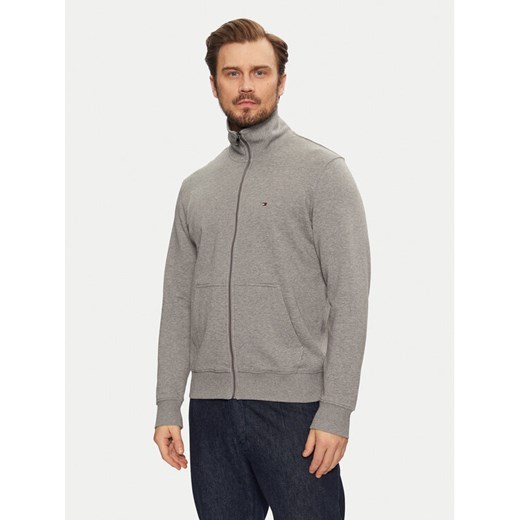 Tommy Hilfiger Bluza Essential MW0MW38084 Szary Regular Fit ze sklepu MODIVO w kategorii Bluzy męskie - zdjęcie 182765840