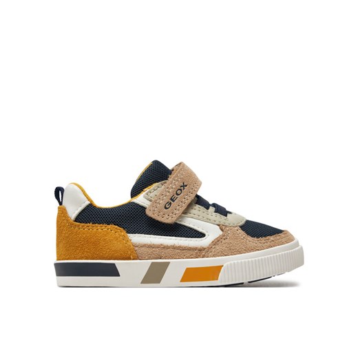Geox Sneakersy B Kilwi Boy B45A7B 02214 C6659 M Brązowy ze sklepu MODIVO w kategorii Trampki dziecięce - zdjęcie 182765880