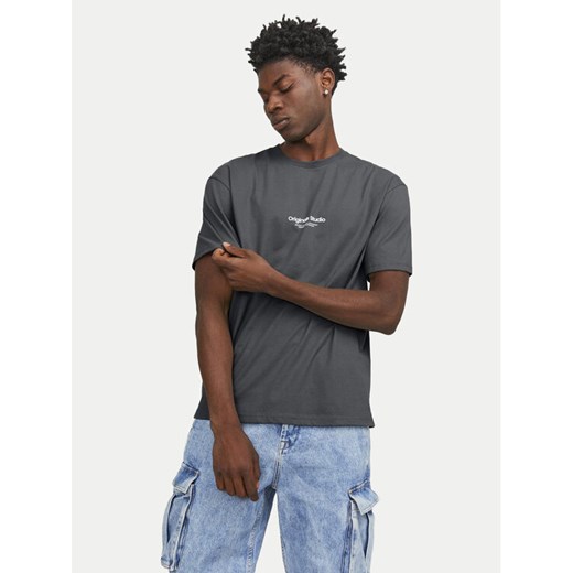 Jack&Jones T-Shirt Vesterbro 12240121 Szary Relaxed Fit ze sklepu MODIVO w kategorii T-shirty męskie - zdjęcie 182765891