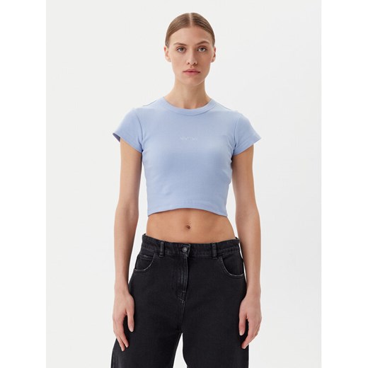 Element T-Shirt ELJKT00117 Niebieski Slim Fit ze sklepu MODIVO w kategorii Bluzki damskie - zdjęcie 182766041