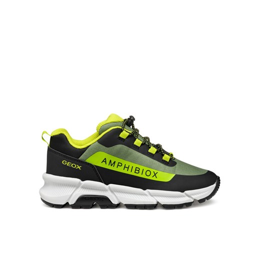 Geox Sneakersy J Flexyper Plus J55LCA 0FU50 C3005 S Zielony ze sklepu MODIVO w kategorii Buty sportowe dziecięce - zdjęcie 182766063