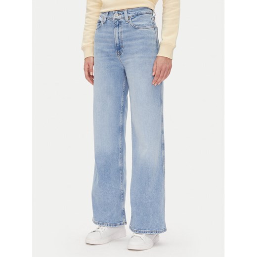Tommy Jeans Jeansy Claire Hr Wd Bi0112 Co DW0DW20583 Niebieski Regular Fit ze sklepu MODIVO w kategorii Jeansy damskie - zdjęcie 182766133