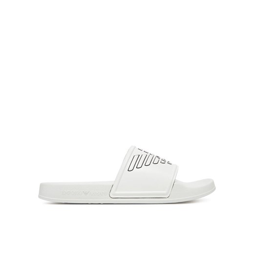 Emporio Armani Klapki XVPS11 XR273 T680 Biały ze sklepu MODIVO w kategorii Klapki męskie - zdjęcie 182766140