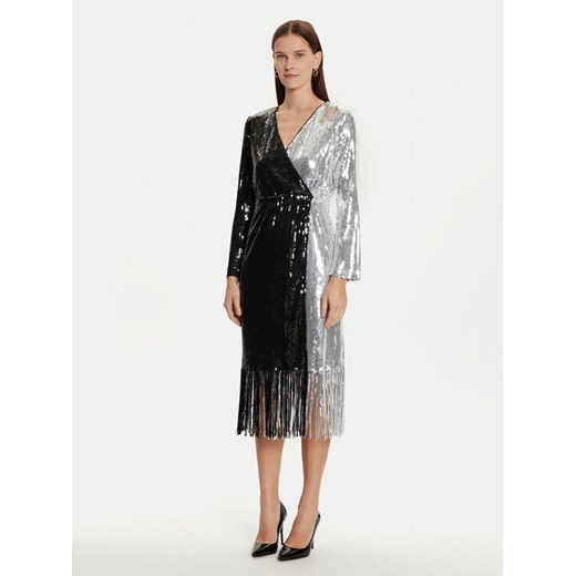 YAS Sukienka koktajlowa Tio 26035387 Czarny Regular Fit ze sklepu MODIVO w kategorii Sukienki - zdjęcie 182766154