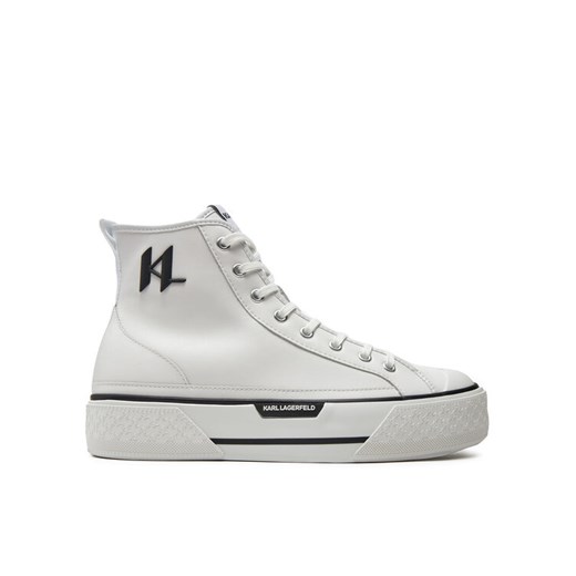 KARL LAGERFELD Trampki KL50450 Biały ze sklepu MODIVO w kategorii Trampki męskie - zdjęcie 182766201