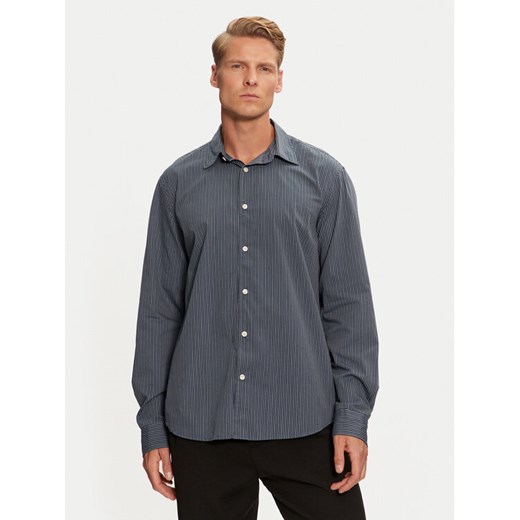 Marc O'Polo Koszula 428 7255 42118 Granatowy Regular Fit ze sklepu MODIVO w kategorii Koszule męskie - zdjęcie 182766202