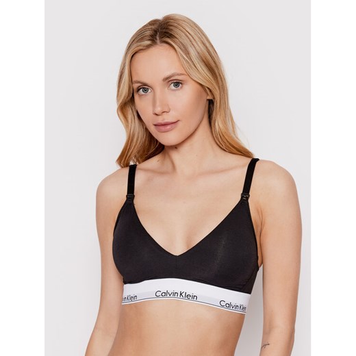 Calvin Klein Underwear Biustonosz do karmienia 000QF6218E Czarny ze sklepu MODIVO w kategorii Bielizna ciążowa - zdjęcie 182766220