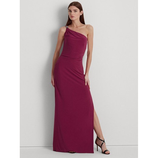 Lauren Ralph Lauren Sukienka wieczorowa 253751483025 Różowy Slim Fit ze sklepu MODIVO w kategorii Sukienki - zdjęcie 182766412
