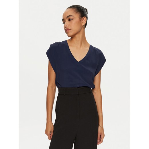 PINKO Bluzka Melpomene 103113 A1O8 Granatowy Regular Fit ze sklepu MODIVO w kategorii Bluzki damskie - zdjęcie 182766420