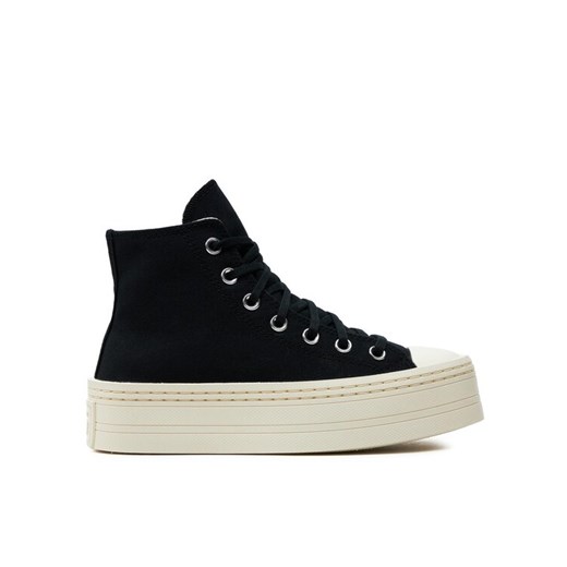 Converse Trampki Chuck Taylor All Star Modern Lift Platform Canvas A06141C Czarny ze sklepu MODIVO w kategorii Trampki damskie - zdjęcie 182766454