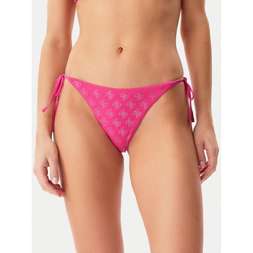 Guess Dół od bikini E5GO11 MC040 Różowy ze sklepu MODIVO w kategorii Stroje kąpielowe - zdjęcie 182766482