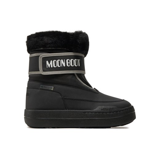 Moon Boot Śniegowce Junior Park Strap 80D3440030 Czarny ze sklepu MODIVO w kategorii Buty zimowe dziecięce - zdjęcie 182766484