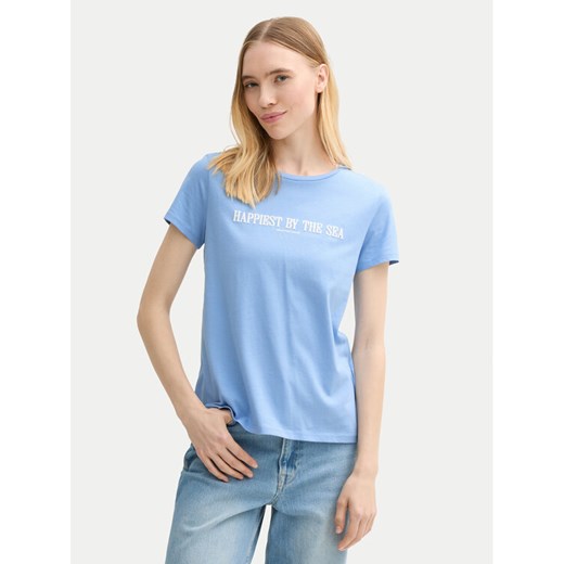 Tom Tailor Denim T-Shirt 1045417 Niebieski Regular Fit ze sklepu MODIVO w kategorii Bluzki damskie - zdjęcie 182766503
