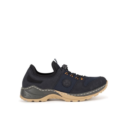 Rieker Sneakersy M0564-14 Granatowy ze sklepu MODIVO w kategorii Buty sportowe damskie - zdjęcie 182766553