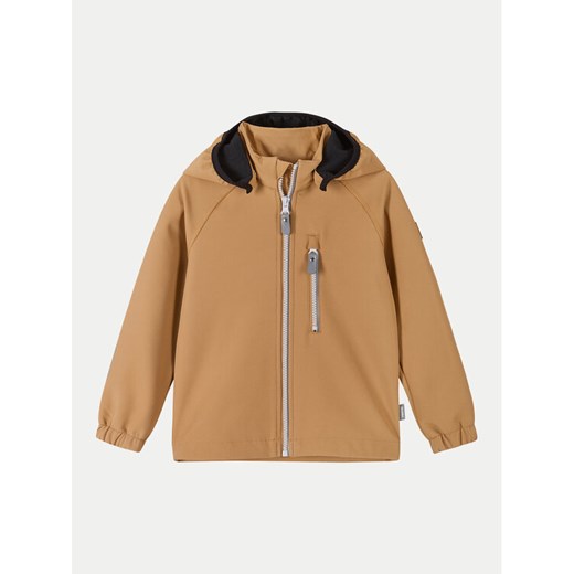 Reima Kurtka softshell Vantti 5100009A Brązowy Regular Fit ze sklepu MODIVO w kategorii Kurtki chłopięce - zdjęcie 182766554