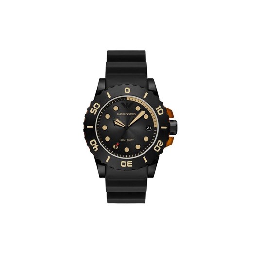 Emporio Armani Zegarek Aqua AR11539 Czarny ze sklepu MODIVO w kategorii Zegarki - zdjęcie 182766611