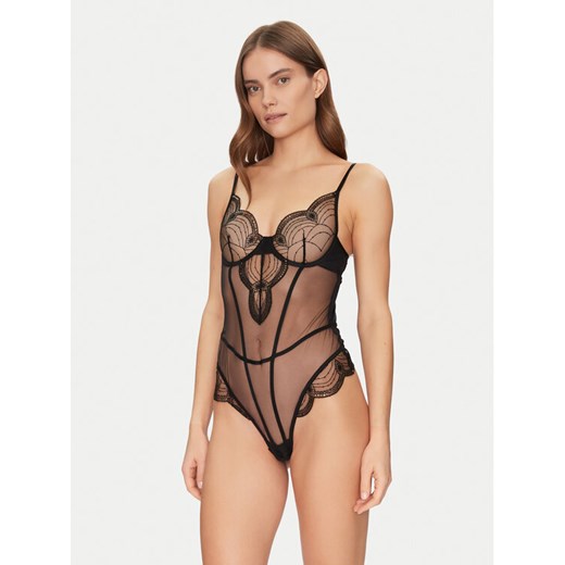 Hunkemöller Body Ruby 300253 Czarny ze sklepu MODIVO w kategorii Body damskie - zdjęcie 182766650