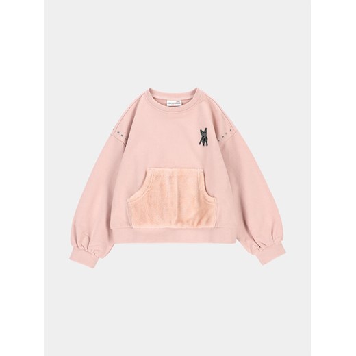 Coccodrillo Bluza ZC3132101GGK Różowy Regular Fit ze sklepu MODIVO w kategorii Bluzy dziewczęce - zdjęcie 182766674