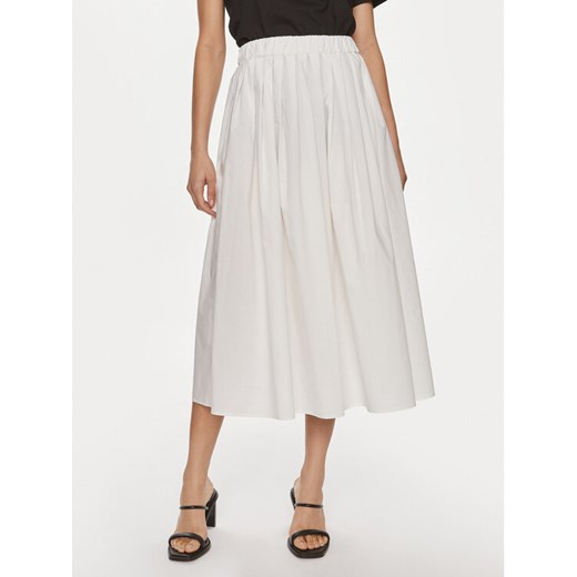 ViCOLO Spódnica midi TB0195 Biały Regular Fit ze sklepu MODIVO w kategorii Spódnice - zdjęcie 182766681