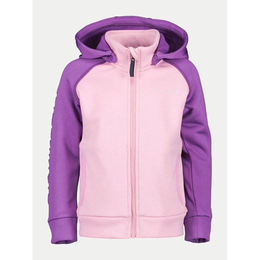 Didriksons Bluza Corin 505003 Fioletowy Straight Fit ze sklepu MODIVO w kategorii Bluzy dziewczęce - zdjęcie 182766772