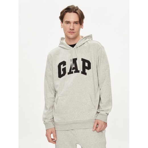 Gap Bluza 868453-03 Szary Regular Fit ze sklepu MODIVO w kategorii Bluzy męskie - zdjęcie 182766814