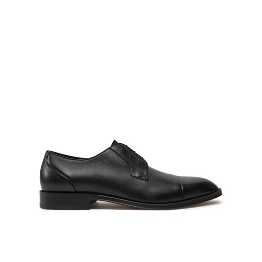BOSS Półbuty Derrek 50535909 10266888 01 Czarny ze sklepu MODIVO w kategorii Buty eleganckie męskie - zdjęcie 182766831