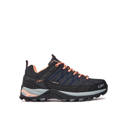CMP Trekkingi Rigel Low Wmn Treking Shoe Wp 3Q13246 Szary ze sklepu MODIVO w kategorii Buty trekkingowe damskie - zdjęcie 182766870