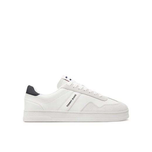 Tommy Jeans Sneakersy Tjm Leather Retro Cupsole EM0EM01414 Écru Tommy Jeans 44 MODIVO