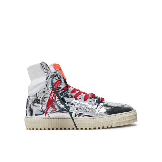 Off-White Sneakersy OMIA065F22LEA0067272 Srebrny ze sklepu MODIVO w kategorii Buty sportowe męskie - zdjęcie 182766913