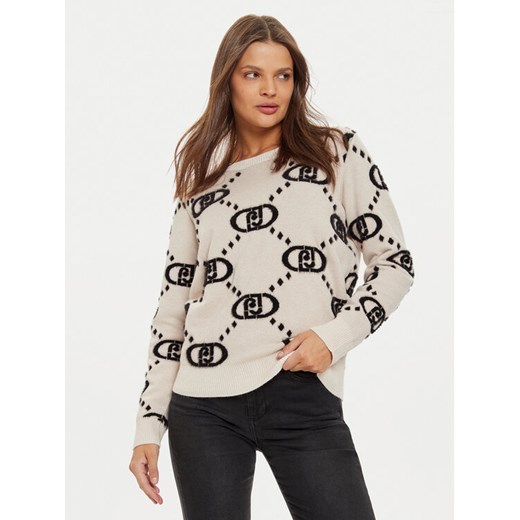 Liu Jo Sport Sweter TF4230 MA94O Różowy Regular Fit ze sklepu MODIVO w kategorii Swetry damskie - zdjęcie 182766914