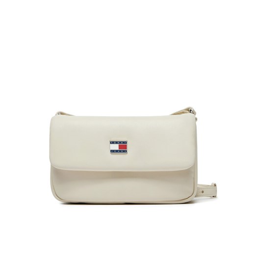 Tommy Jeans Torebka AW0AW16978 Écru ze sklepu MODIVO w kategorii Listonoszki - zdjęcie 182766990