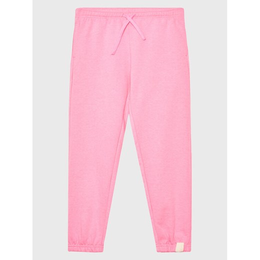 United Colors Of Benetton Spodnie dresowe 3UHRCF02Z Różowy Regular Fit ze sklepu MODIVO w kategorii Spodnie dziewczęce - zdjęcie 182767011